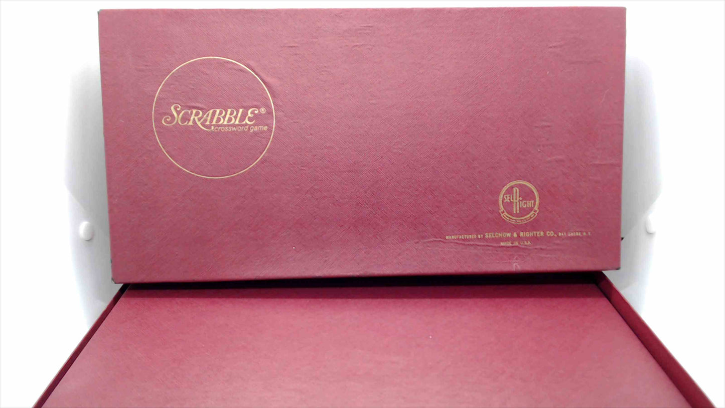 Vintage Scrabble Board Game