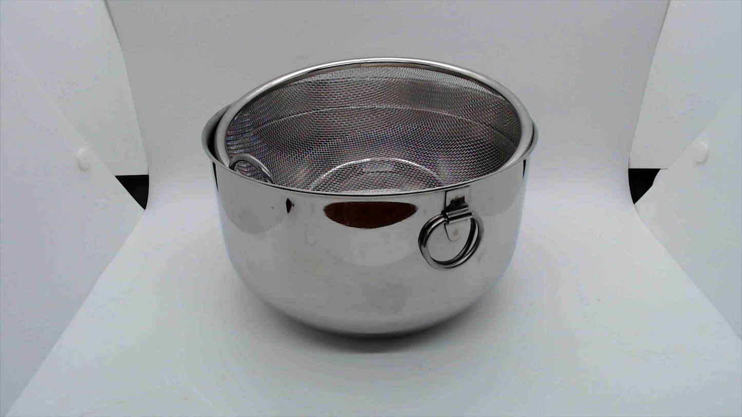Stainless Steel Steamer Basket Insert with Mesh Strainer