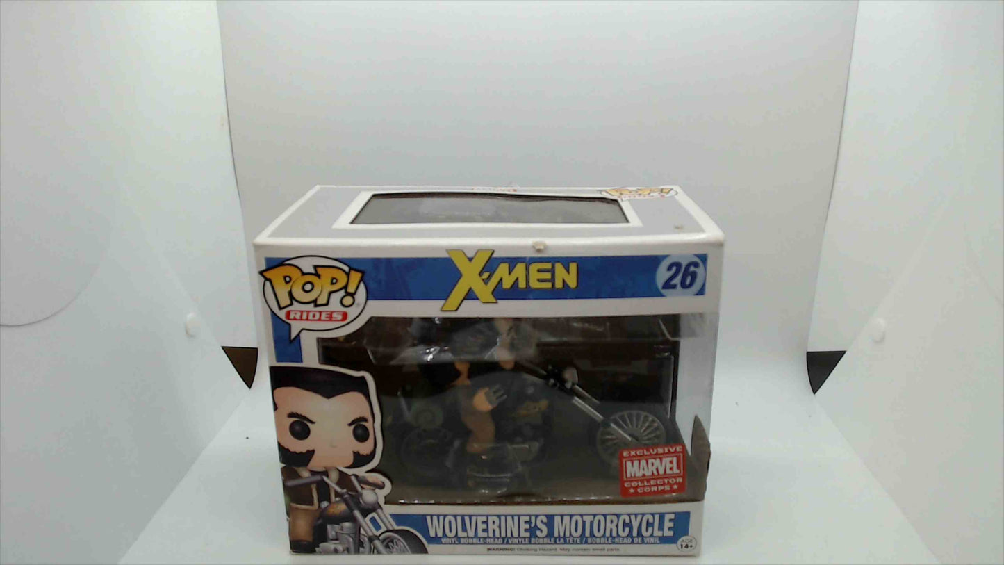 Funko Pop! Rides X-Men #26 – Wolverine’s Motorcycle (Marvel Collector Corps Exclusive)