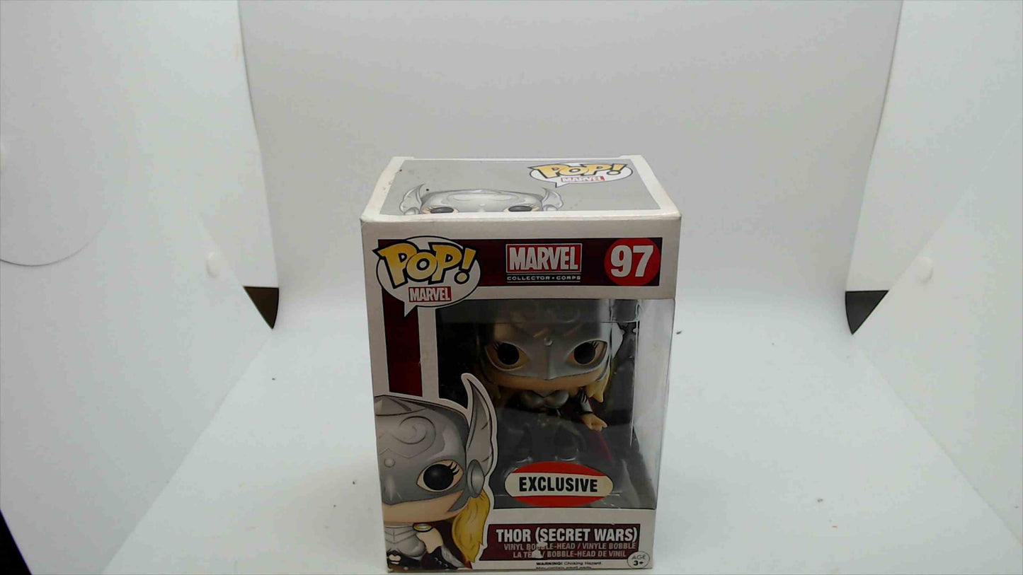 Funko Pop! Marvel #97 – Thor (Secret Wars) Marvel Collector Corps Exclusive
