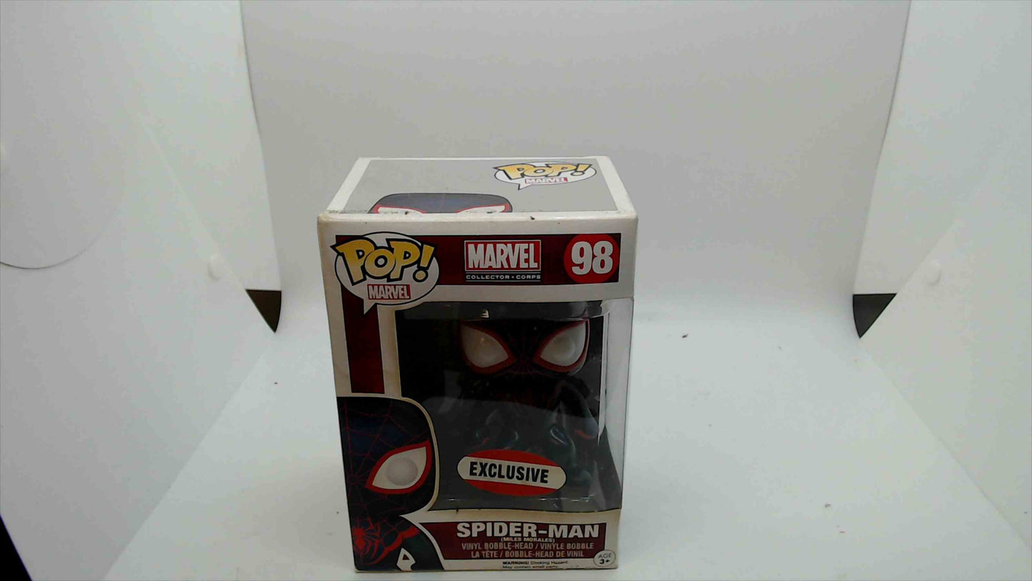 Funko Pop! Marvel #98 – Miles Morales Spider-Man (Marvel Collector Corps Exclusive)