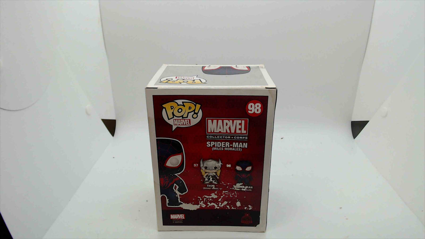 Funko Pop! Marvel #98 – Miles Morales Spider-Man (Marvel Collector Corps Exclusive)