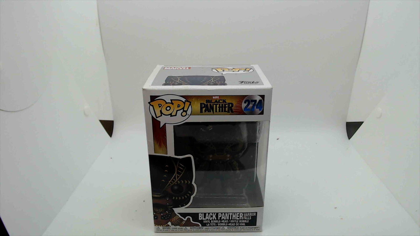 Funko Pop! Vinyl Bobble-Head Marvel Black Panther #274 "BP Warrior Falls" T6N