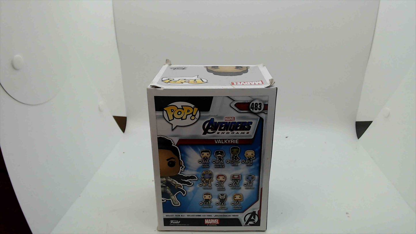 Funko Pop Marvel Avengers Endgame Valkyrie 483 Exclusive Collector Corps Bobble-Head