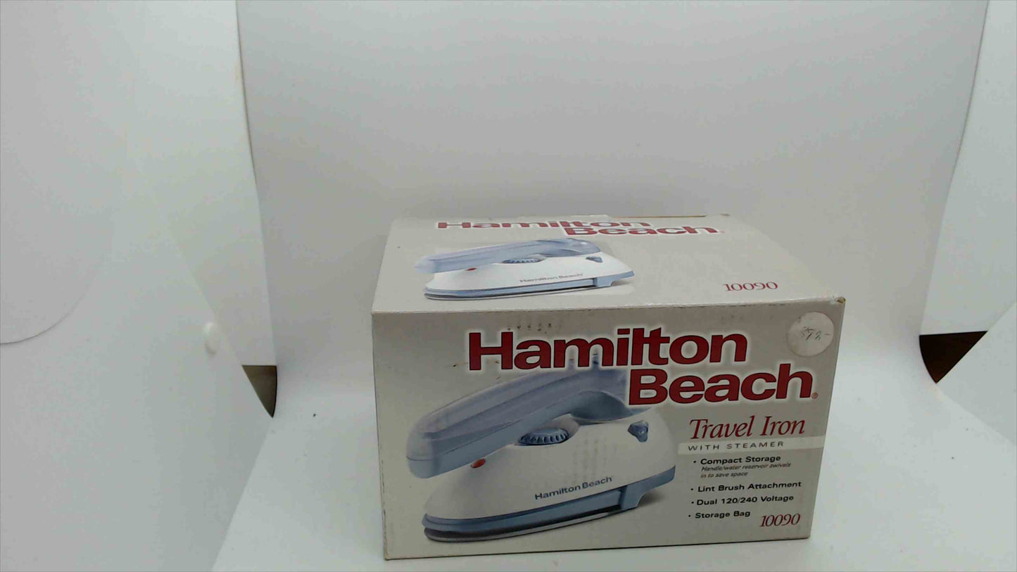 Hamilton Beach Travel Iron with Steamer – Compact Dual-Voltage Iron (Model 10090) – New in Box