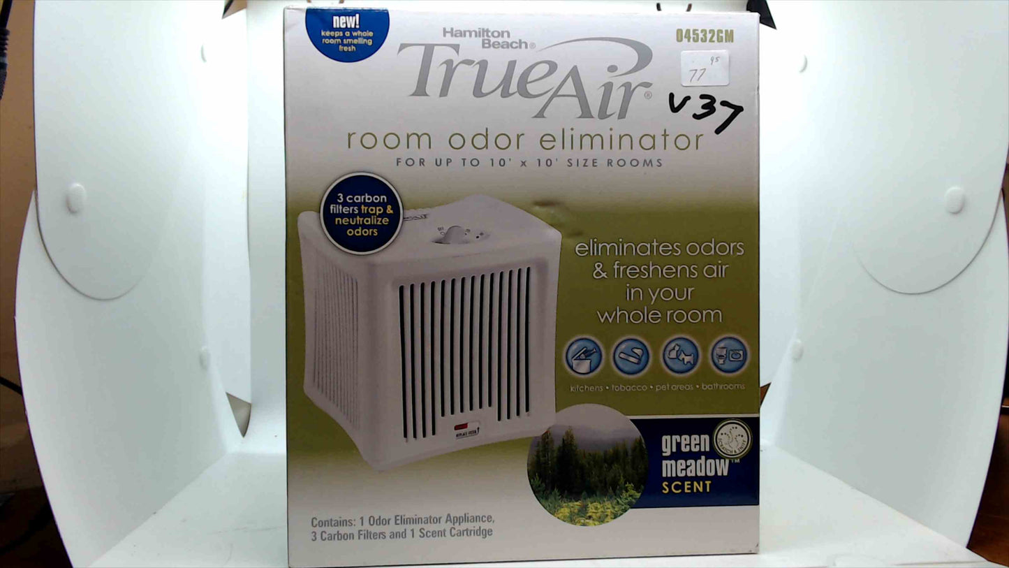 Hamilton Beach TrueAir Room Odor Eliminator – Model 04532GM – Green Meadow Scent – Brand New