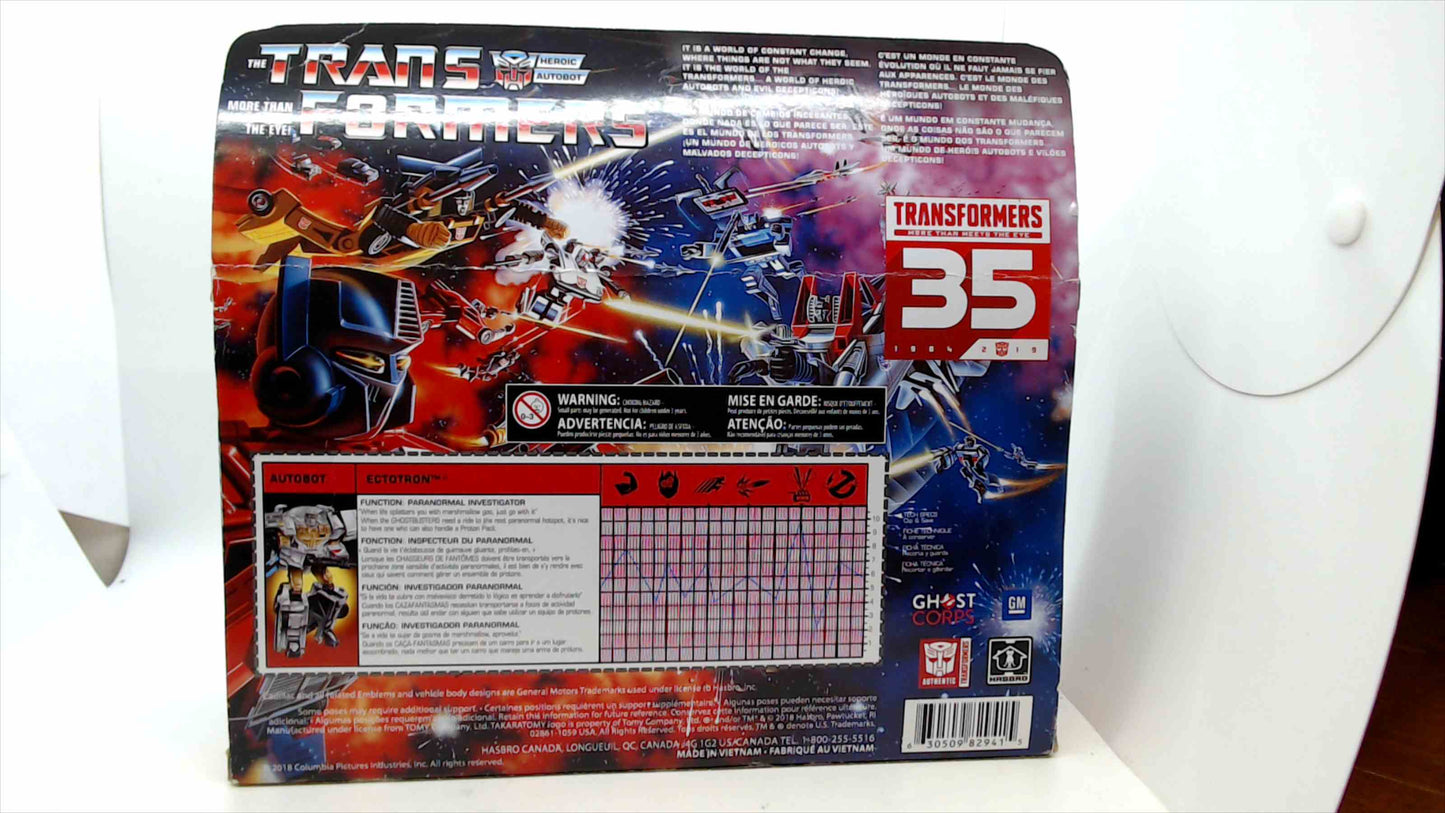 Transformers x Ghostbusters Ectotron Ecto-1 – 35th Anniversary Edition (Hasbro 2019) – NEW