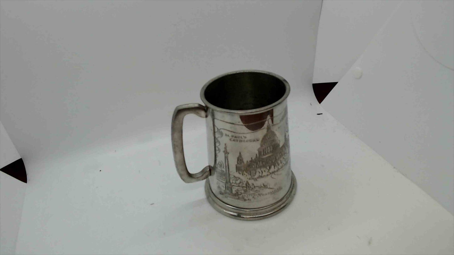 Vintage English Pewter London Souvenir Mug – Sheffield England