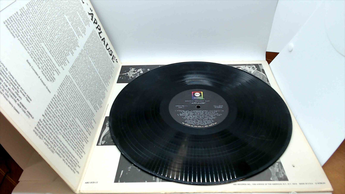 Applause – Original Broadway Cast Recording Featuring Lauren Bacall (1970, ABC Records)