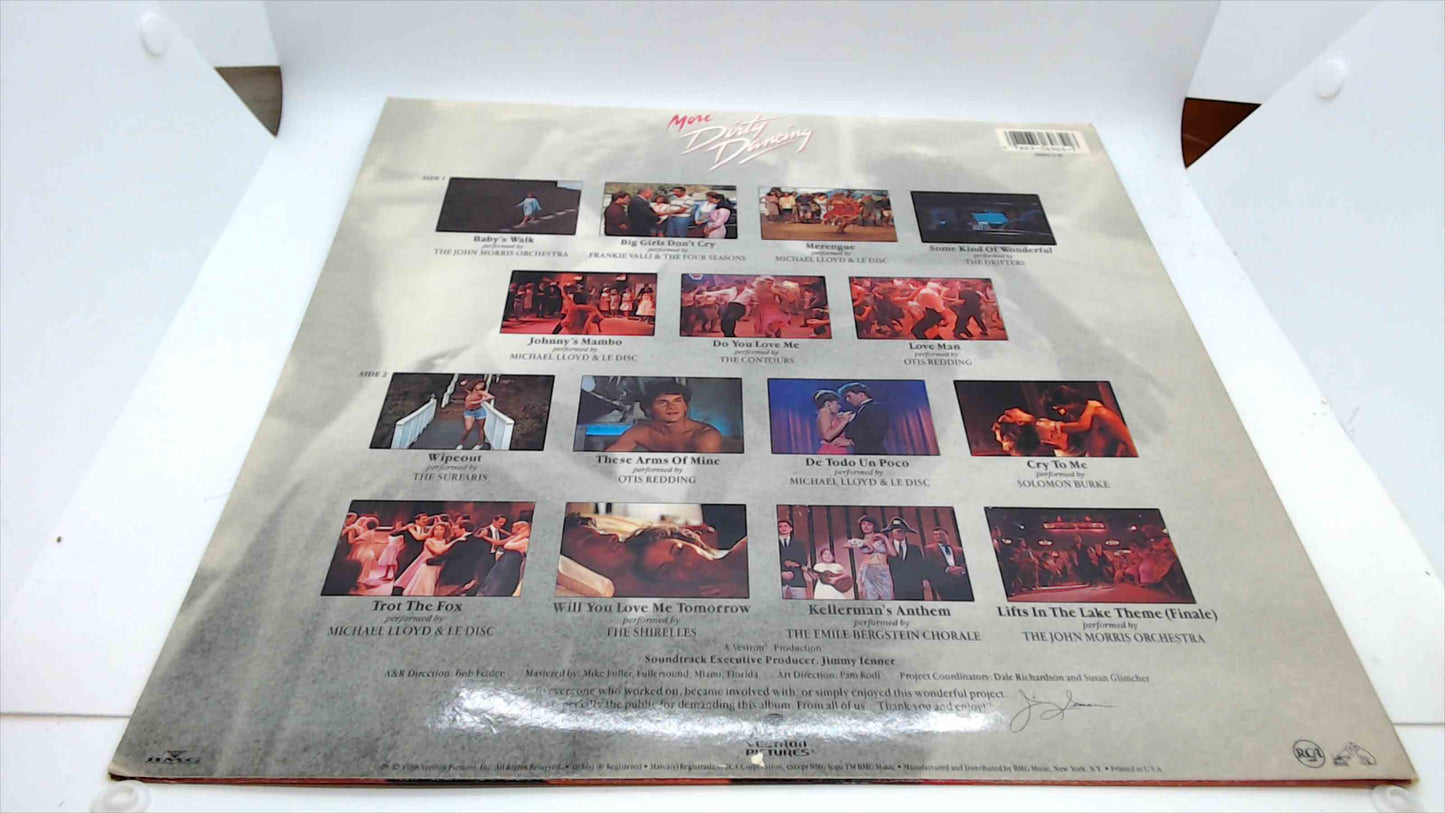 More Dirty Dancing Original Motion Picture Soundtrack Vinyl LP (1988, RCA)