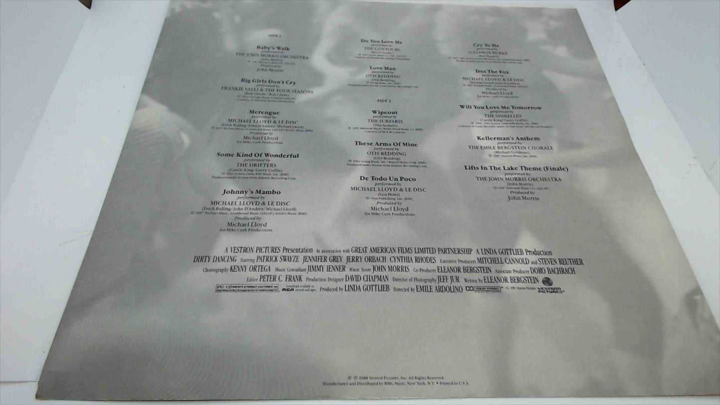 More Dirty Dancing Original Motion Picture Soundtrack Vinyl LP (1988, RCA)