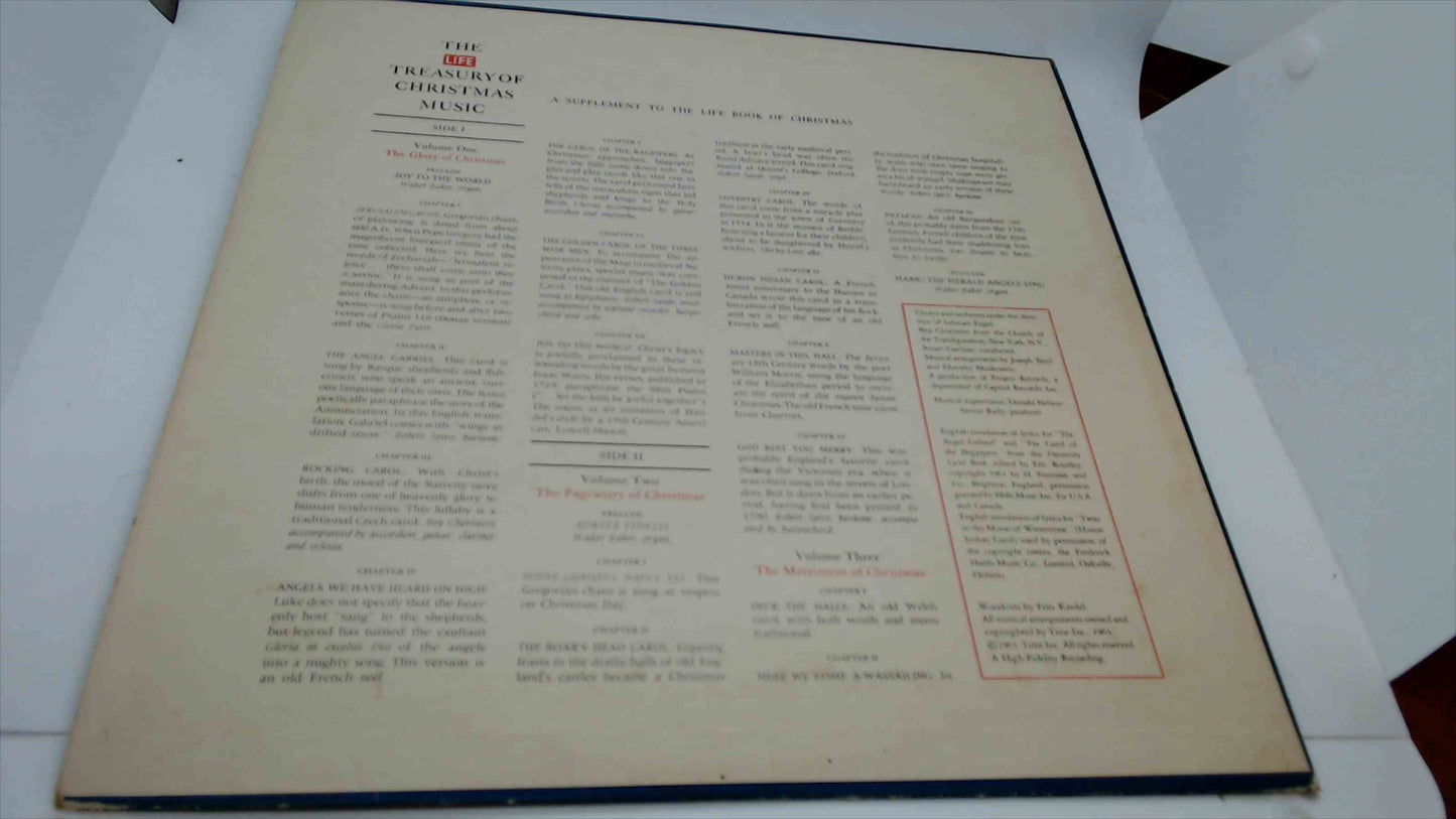 π The LIFE Treasury of Christmas Music β A Supplement to the LIFE Book of Christmas (Vinyl LP, Like New)