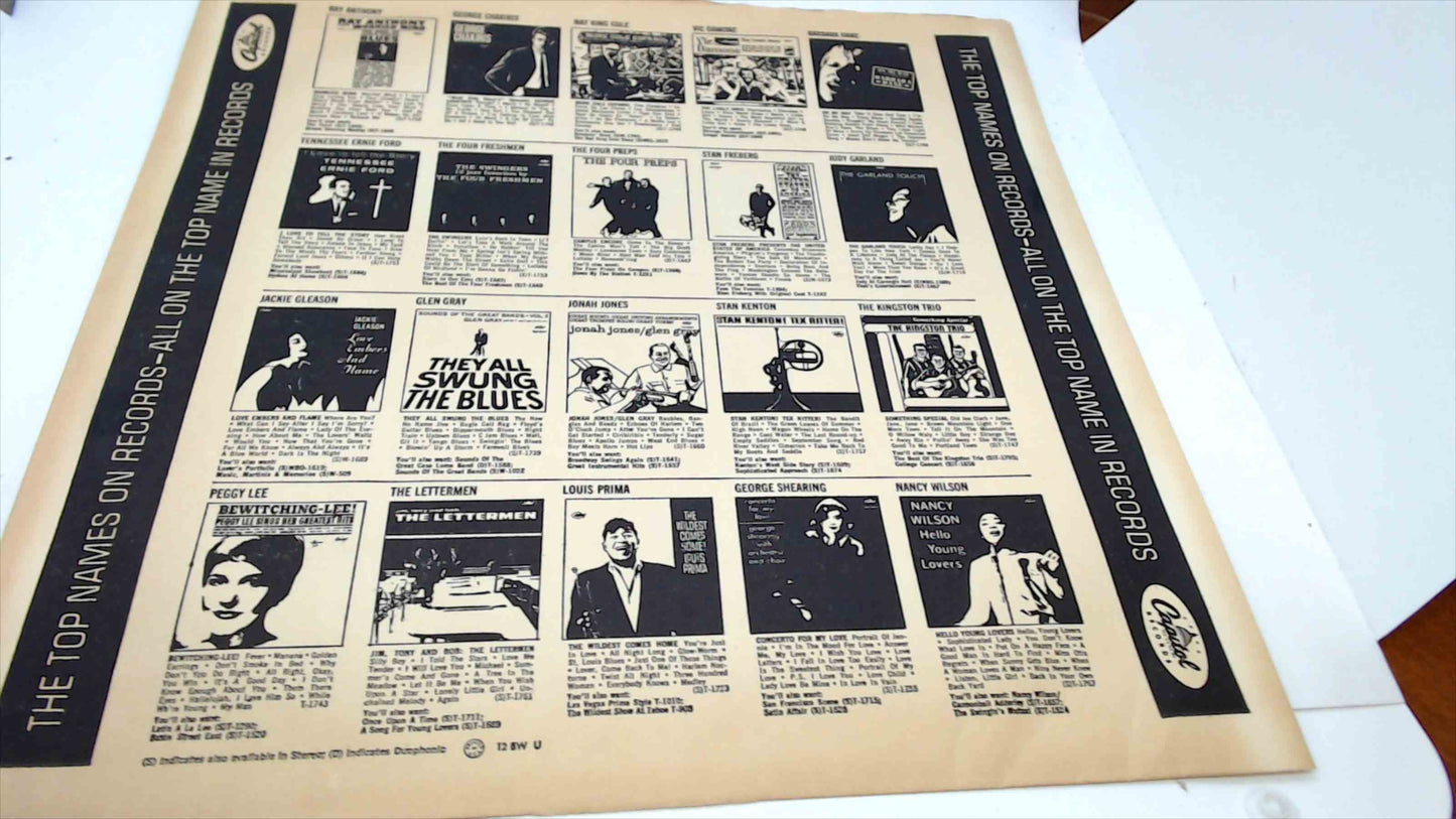 🎠Beyond The Fringe - 1962 Original Broadway Cast LP | Capitol Records | Alan Bennett, Peter Cook, Dudley Moore