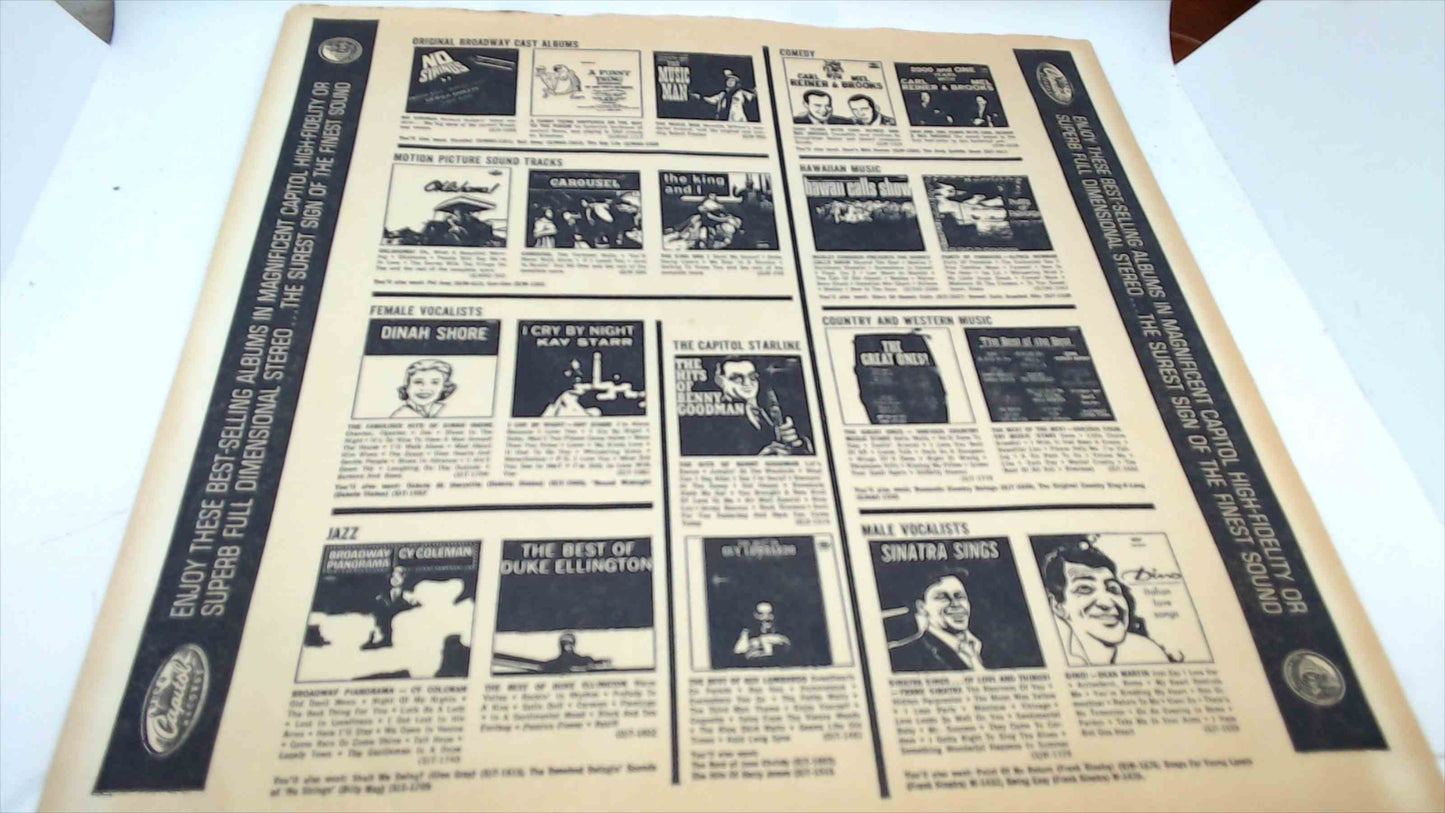 🎠Beyond The Fringe - 1962 Original Broadway Cast LP | Capitol Records | Alan Bennett, Peter Cook, Dudley Moore