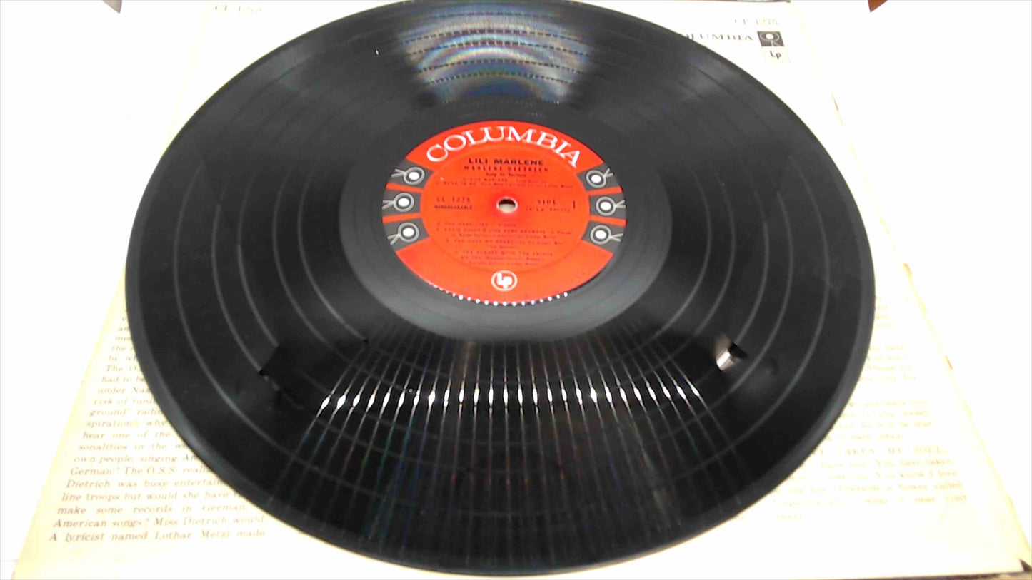 “Lili Marlene” – Marlene Dietrich (Columbia Records – CL 1275)