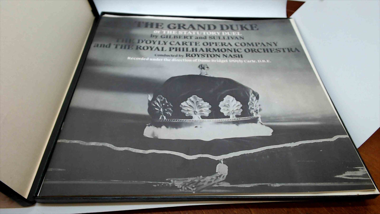 The Grand Duke by Gilbert & Sullivan – 2-Record Box Set w/ Libretto – Like New