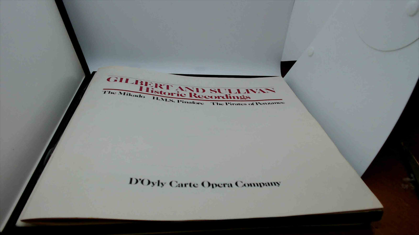 Gilbert & Sullivan - H.M.S. Pinafore 2-Record Set (D’Oyly Carte Opera Company, Richmond High Fidelity)