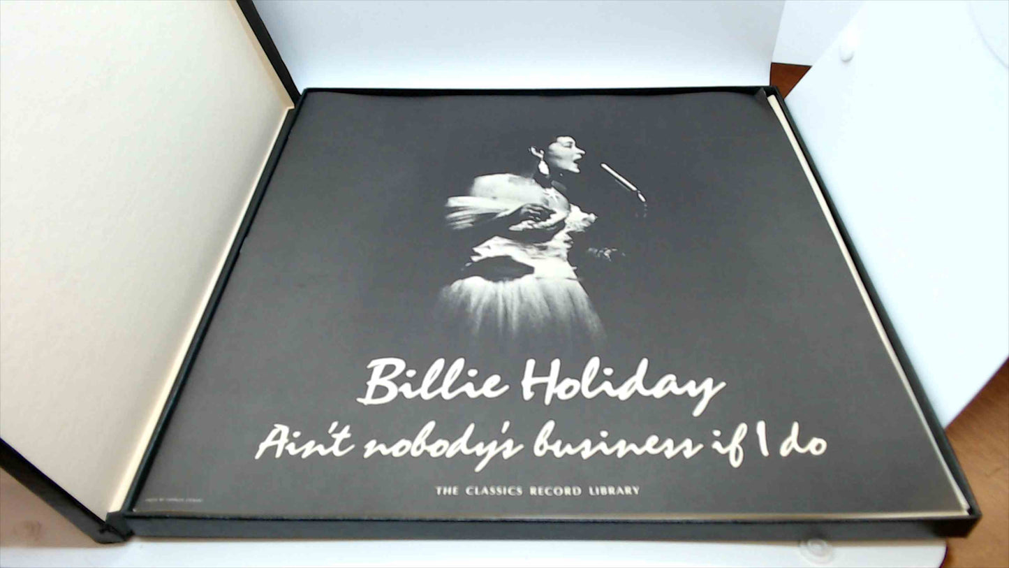🎶 Billie Holiday – Ain’t Nobody’s Business If I Do 4 LP Box Set (1975 CBS, The Classics Record Library)