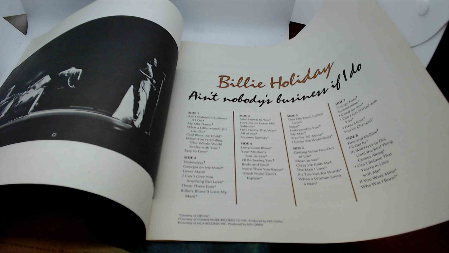🎶 Billie Holiday – Ain’t Nobody’s Business If I Do 4 LP Box Set (1975 CBS, The Classics Record Library)