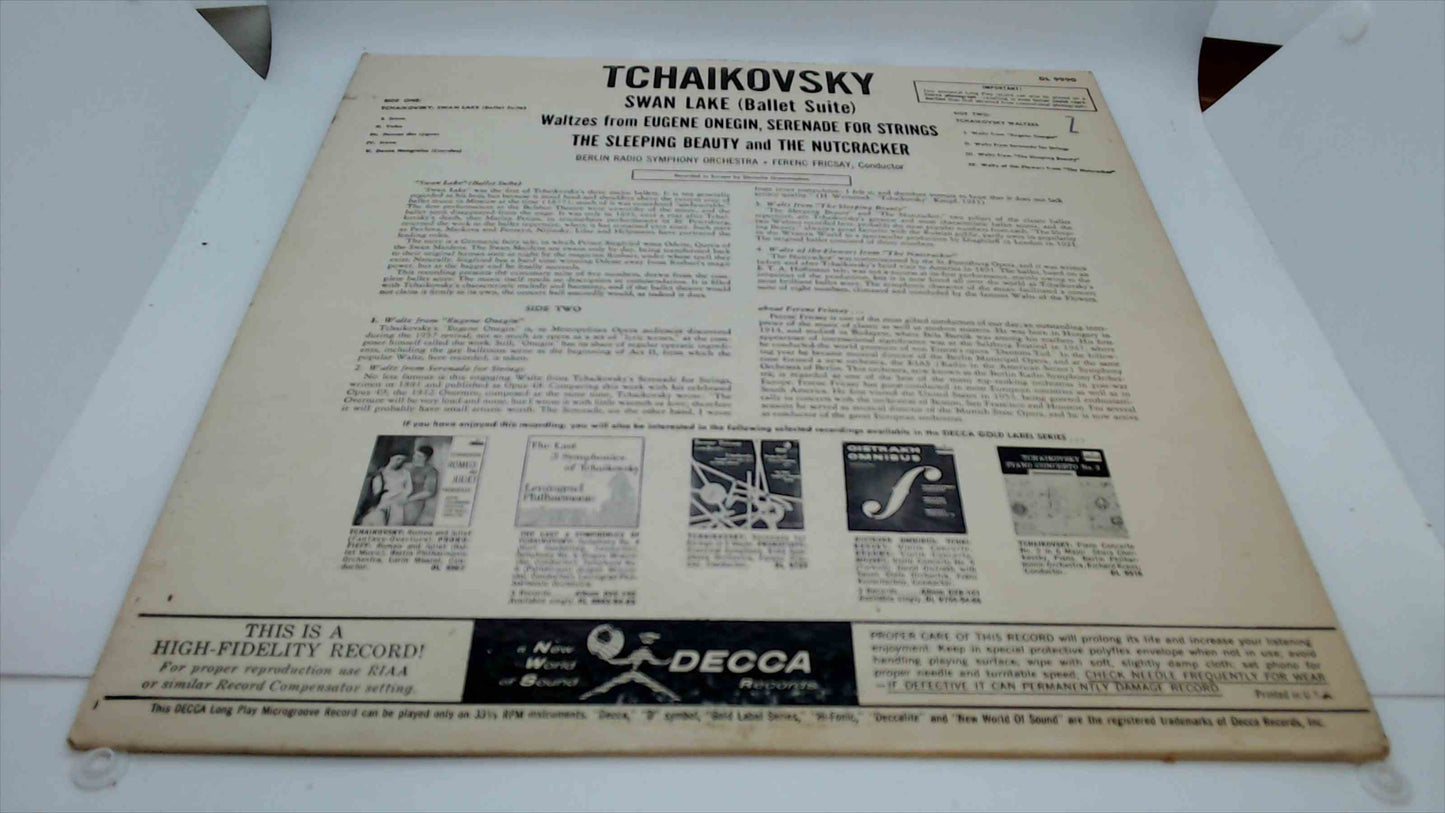 Tchaikovsky – Swan Lake Ballet Suite & Waltzes – Decca Gold Label Series Vinyl LP
