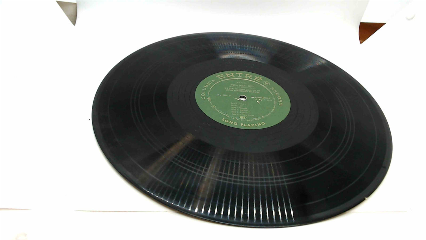 Handel – Water Music Suite & Royal Fireworks Music LP – Columbia Entré RL-3019 – London Philharmonic / Sir Hamilton Harty