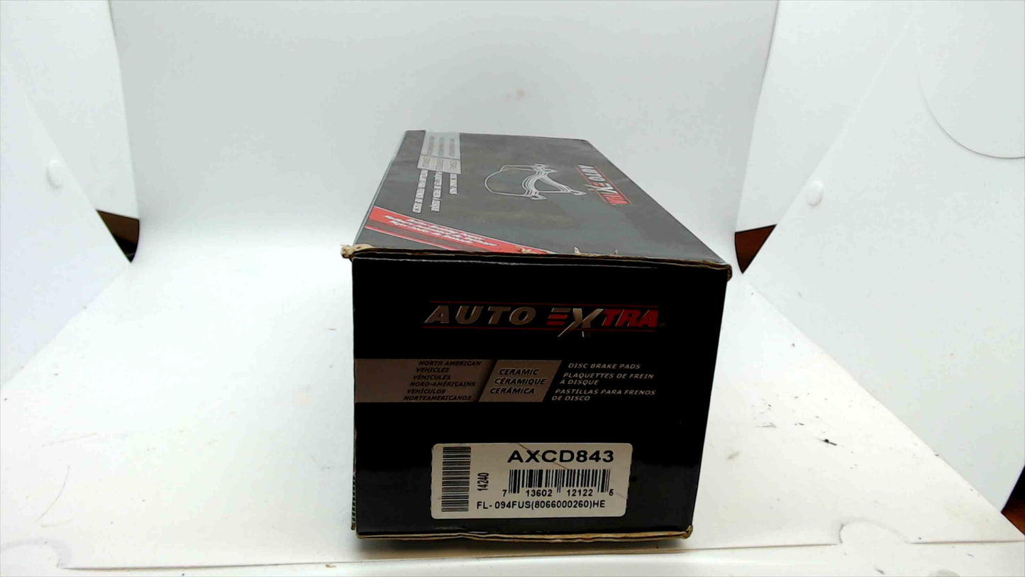 Auto Extra AXCD843 Ceramic Front Disc Brake Pad Set