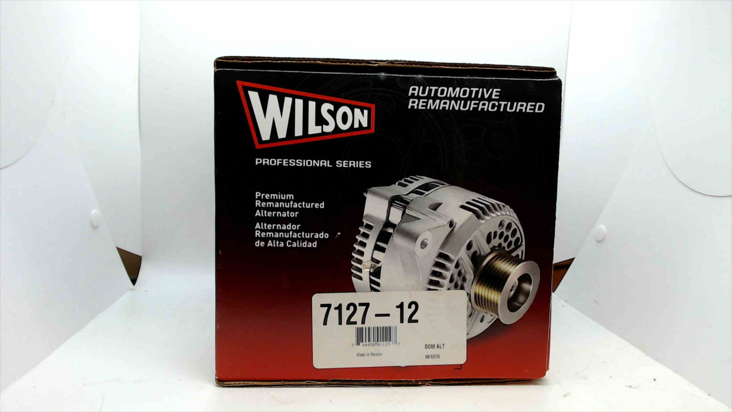 Wilson Professional Series Remanufactured Alternator – Part No. 7127-12