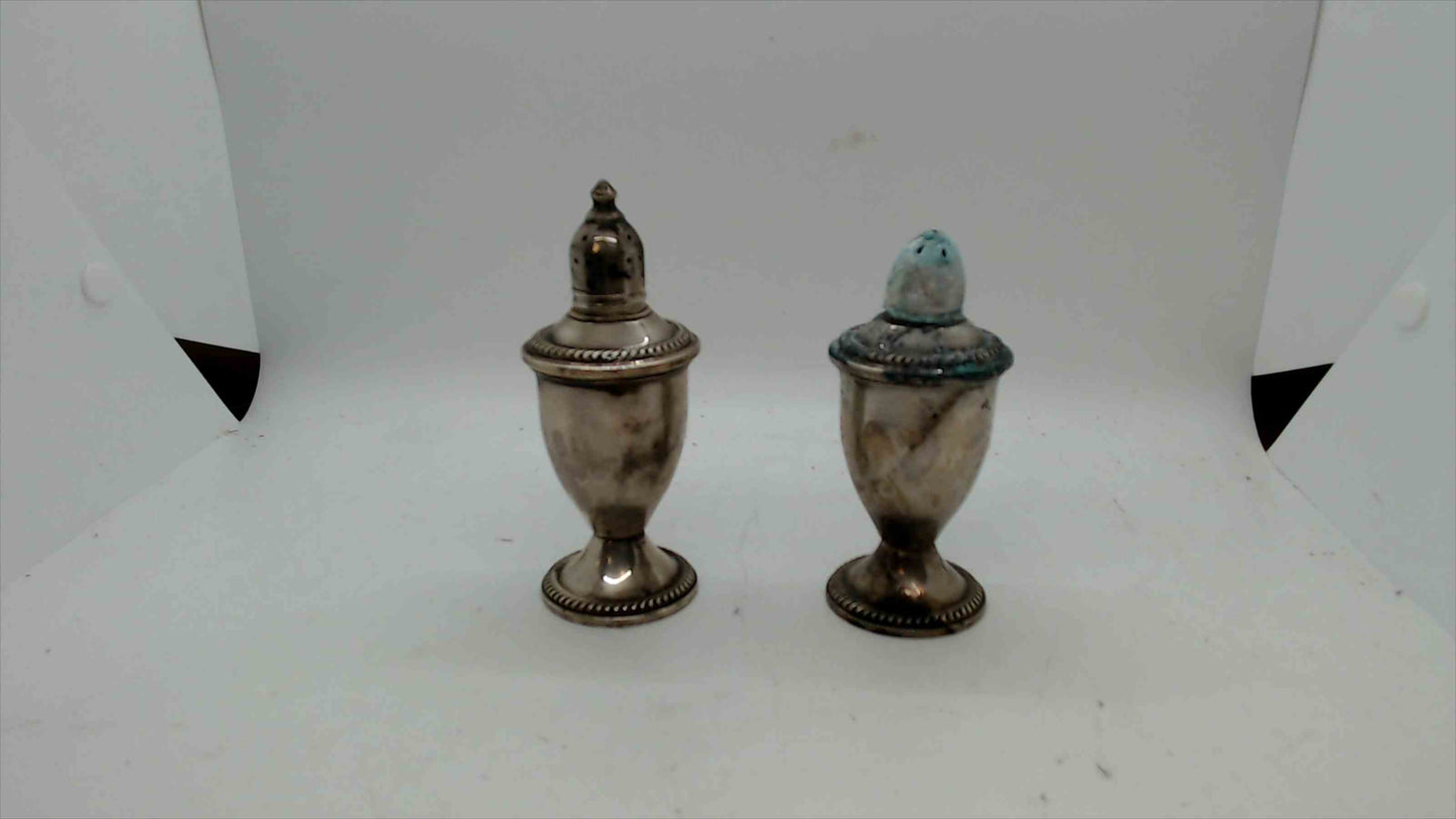 Vintage Duchin Sterling Weighted Salt & Pepper Shaker Set – Silver