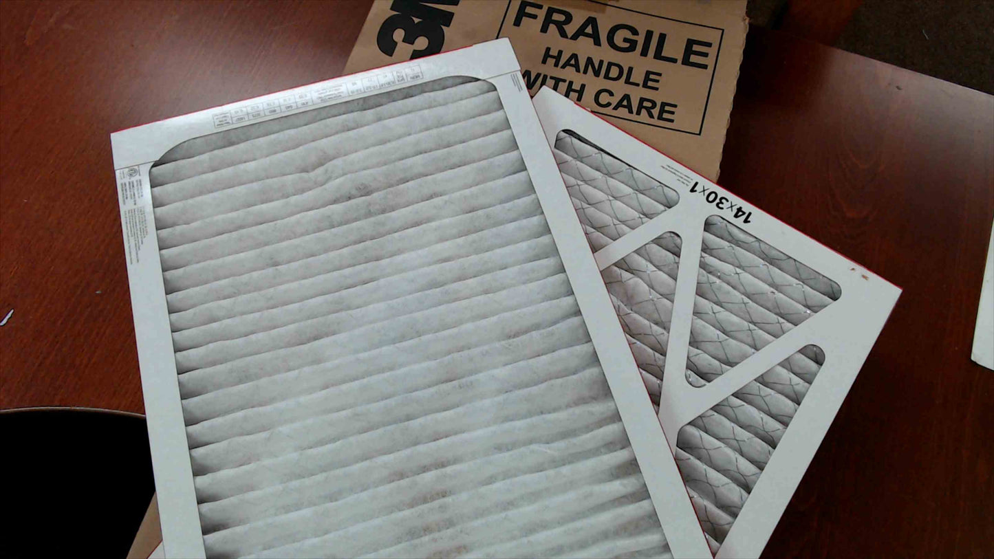 2-Pack 3M Filtrete Air Filters 14x30x1 – Dust & Allergen Reduction HVAC Furnace Filters