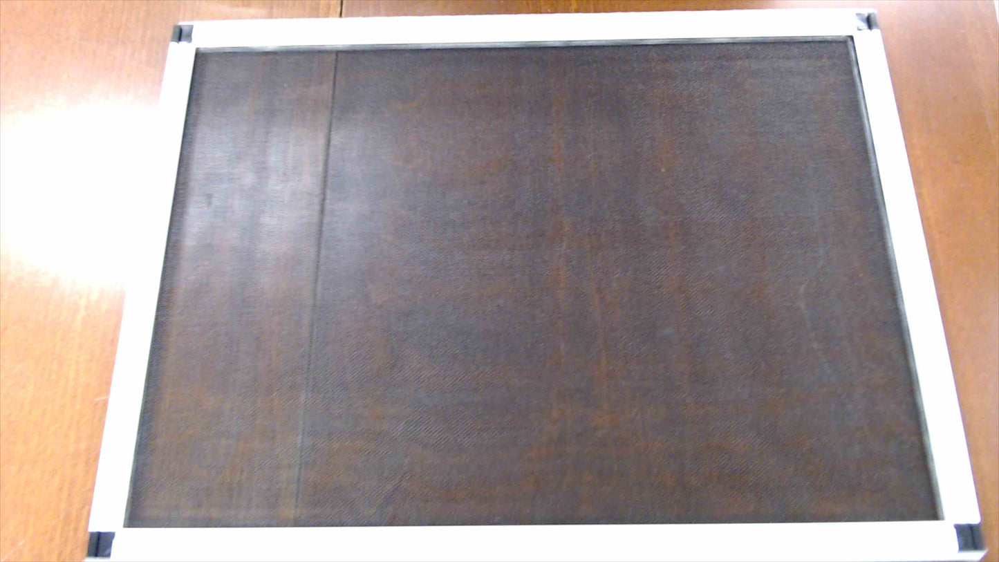 Adjustable Window Screen – Aluminum Frame, Expands from 25.25" x 18.5"