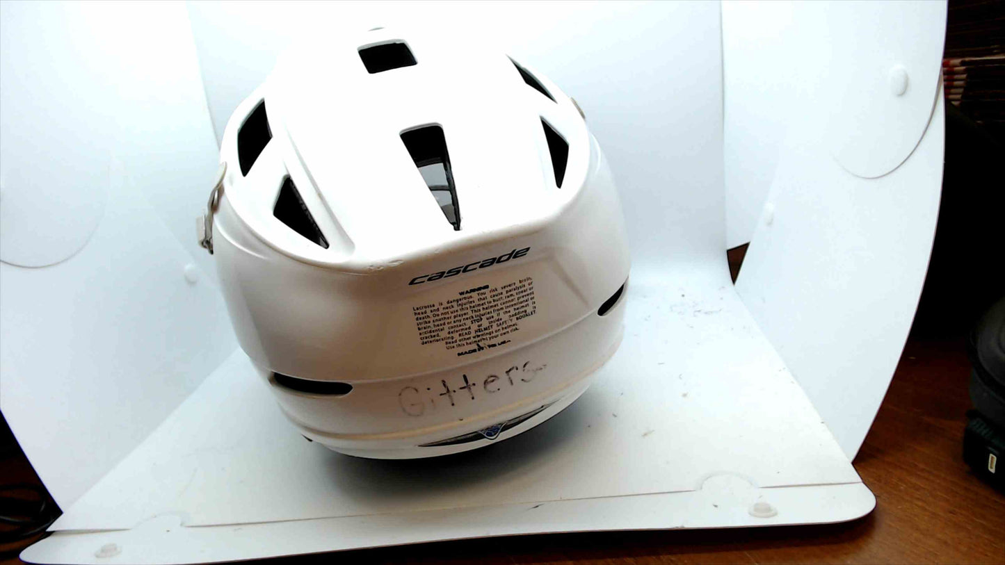 Cascade CPX-R White Lacrosse Helmet – Adult Size