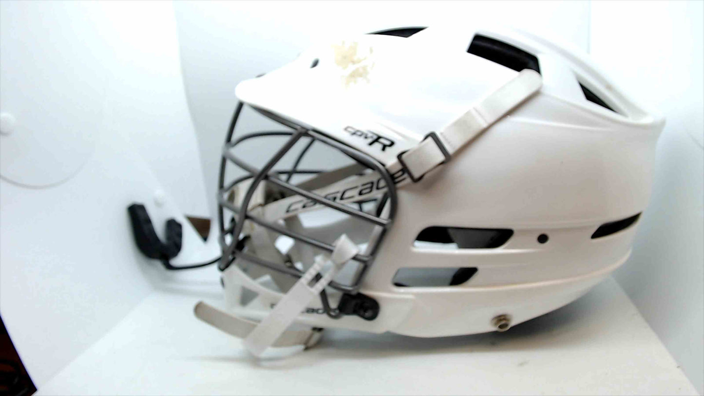 Cascade CPX-R White Lacrosse Helmet – Adult Size