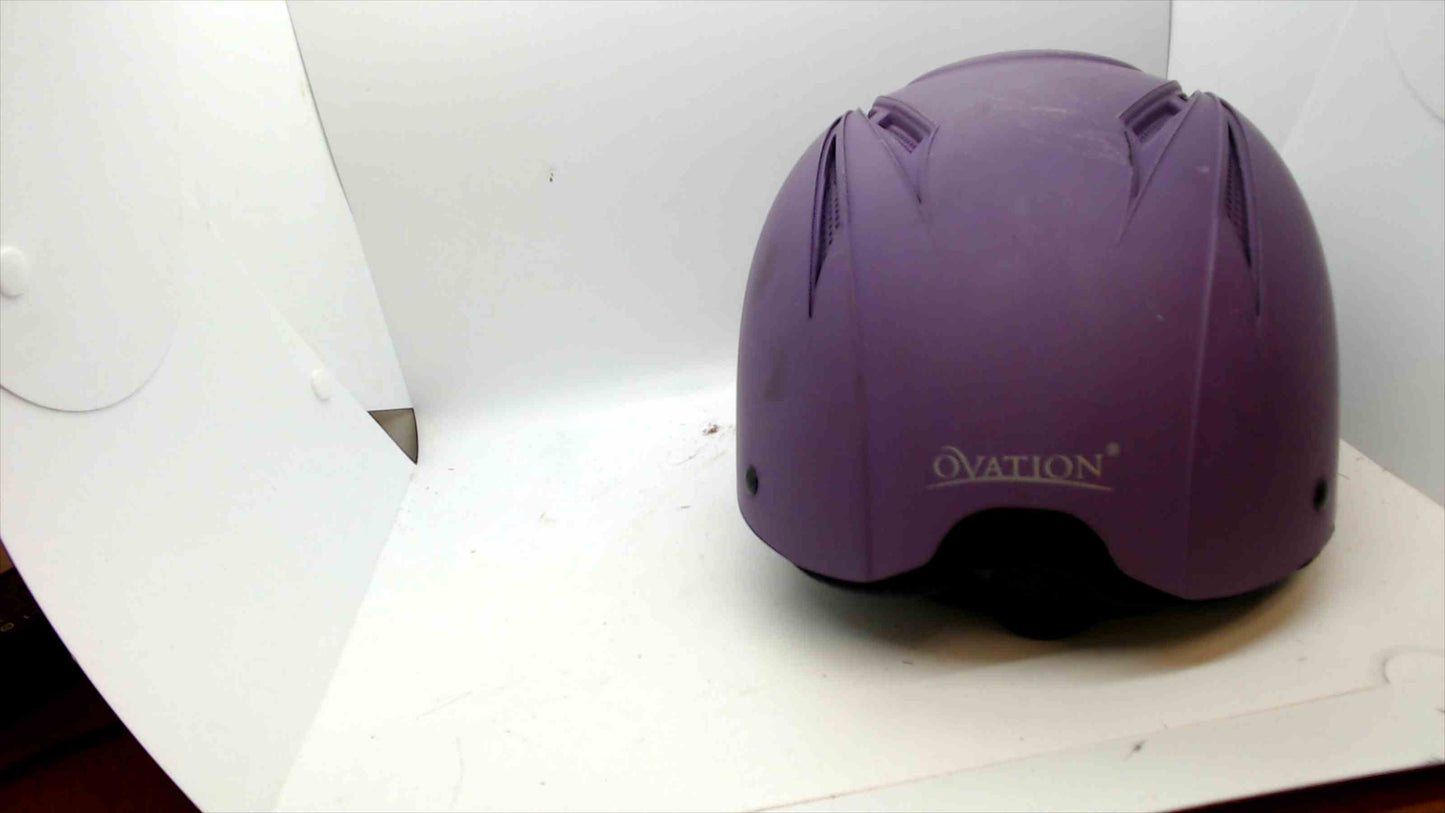 Ovation Riding Helmet – Purple (M/L, 57–61 cm)