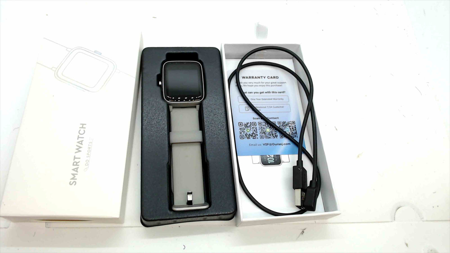 VeryFitPro Smart Watch ID205L – Fitness Tracker with Heart Rate & Sleep Monitor (Gray, Like New)