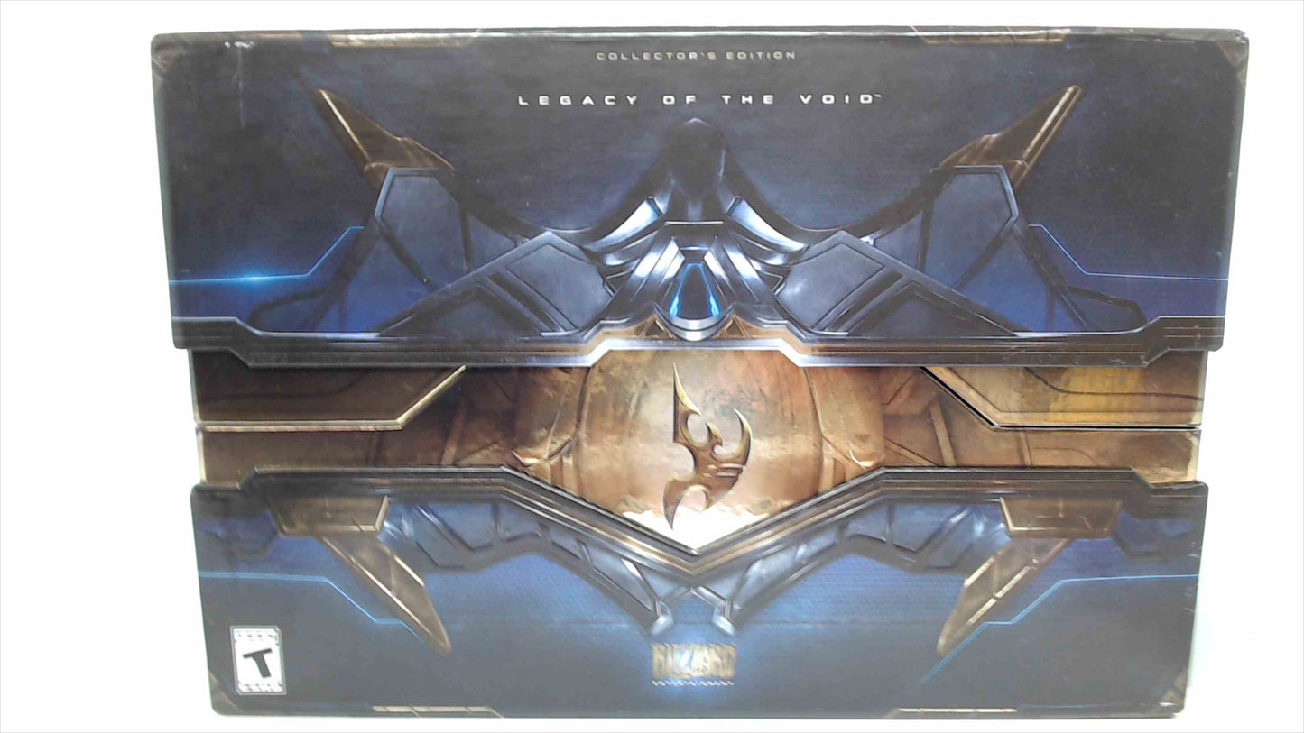 StarCraft II: Legacy of the Void Collector’s Edition Box Set – No Game – Soundtrack + Field Manual + BTS