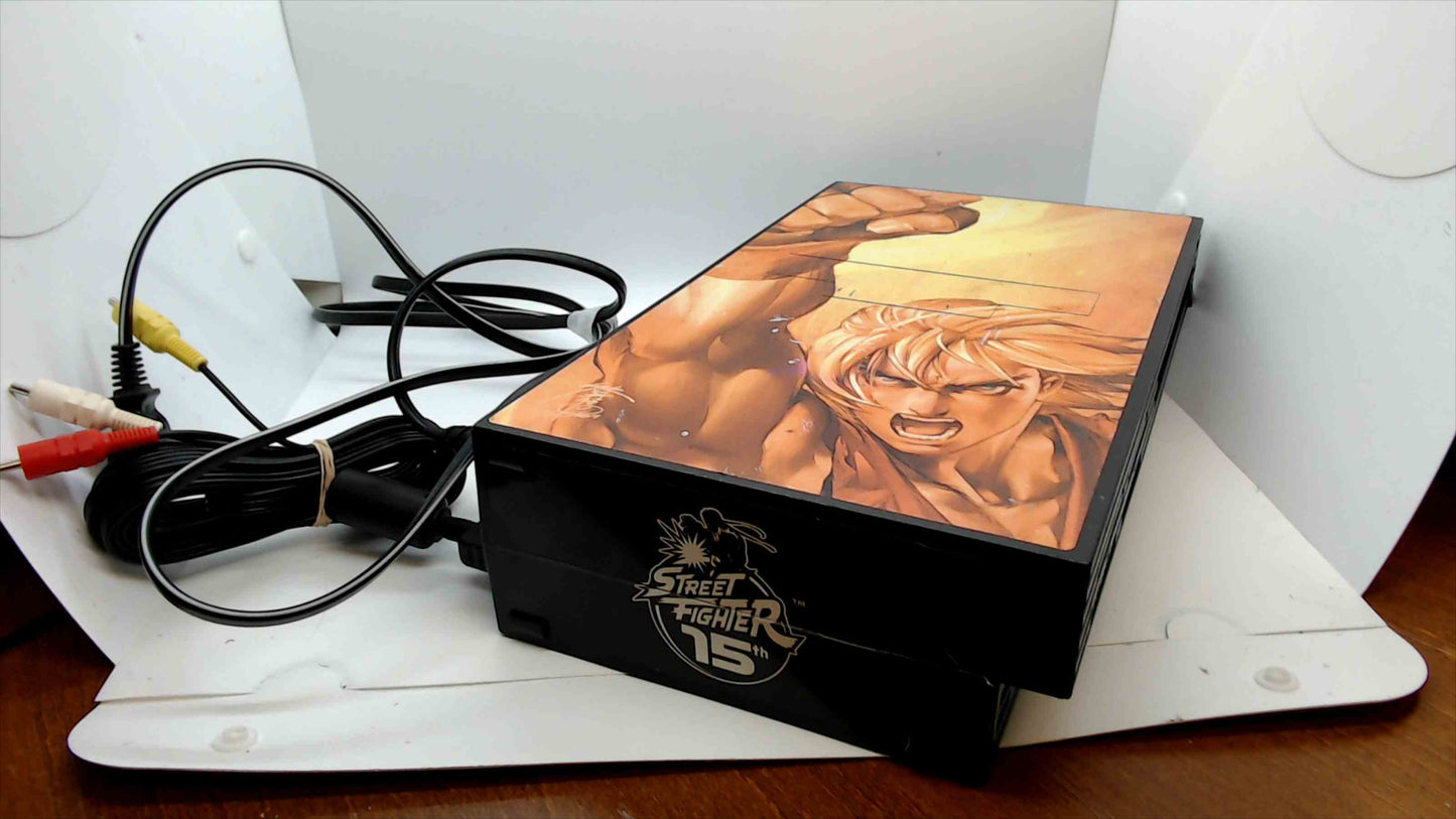Sony PlayStation 2 Street Fighter 15th Anniversary Edition Console w/ DualShock 2 Controller – Tested & Working