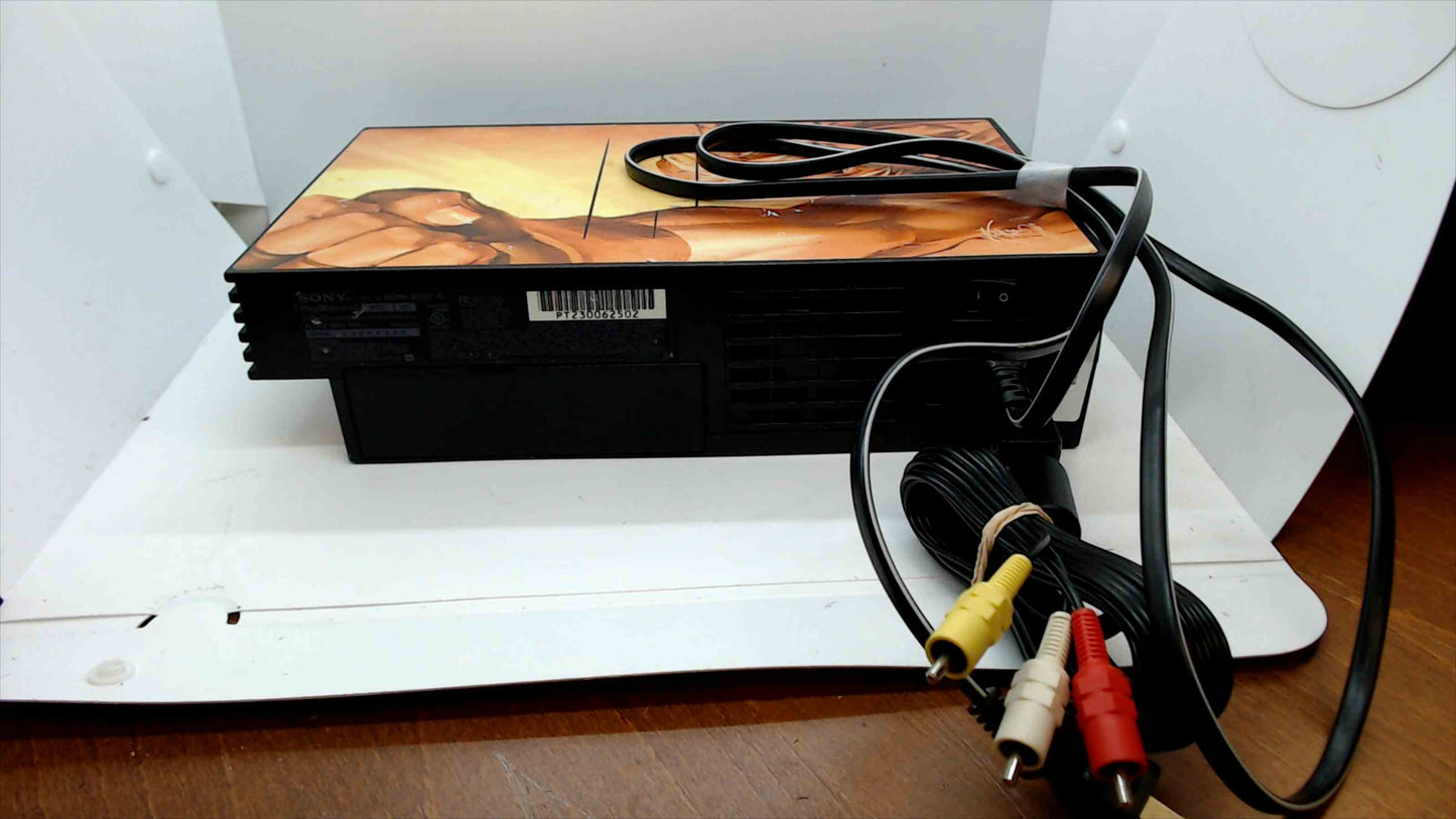 Sony PlayStation 2 Street Fighter 15th Anniversary Edition Console w/ DualShock 2 Controller – Tested & Working