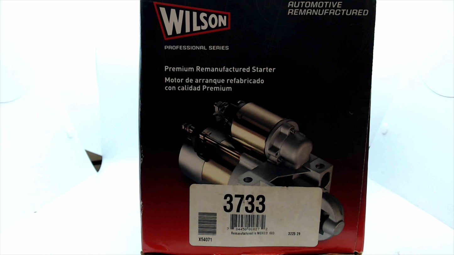 Wilson 3733 Premium Remanufactured Starter – Professional Series Automotive Replacement