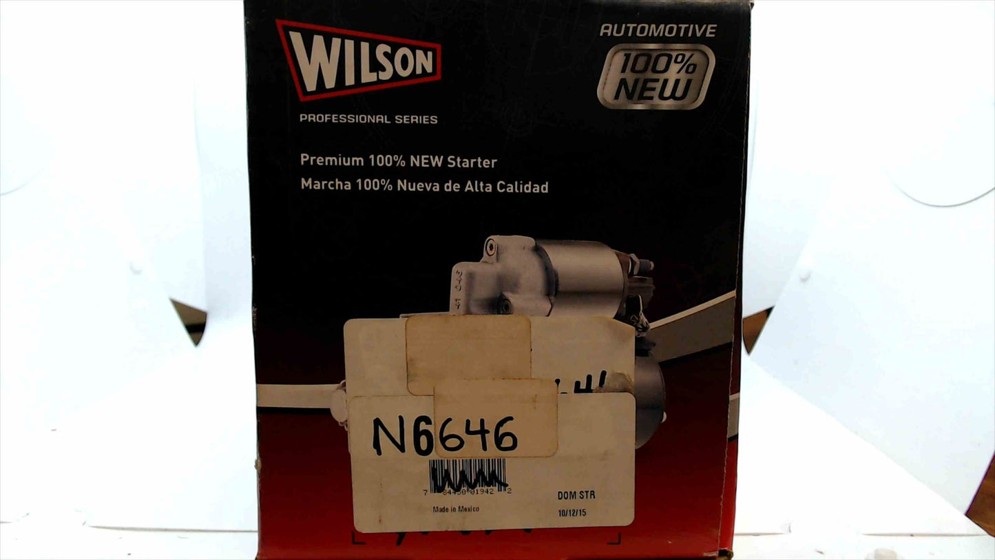 Wilson N6646 Premium 100% New Starter Motor – High Quality Automotive Replacement