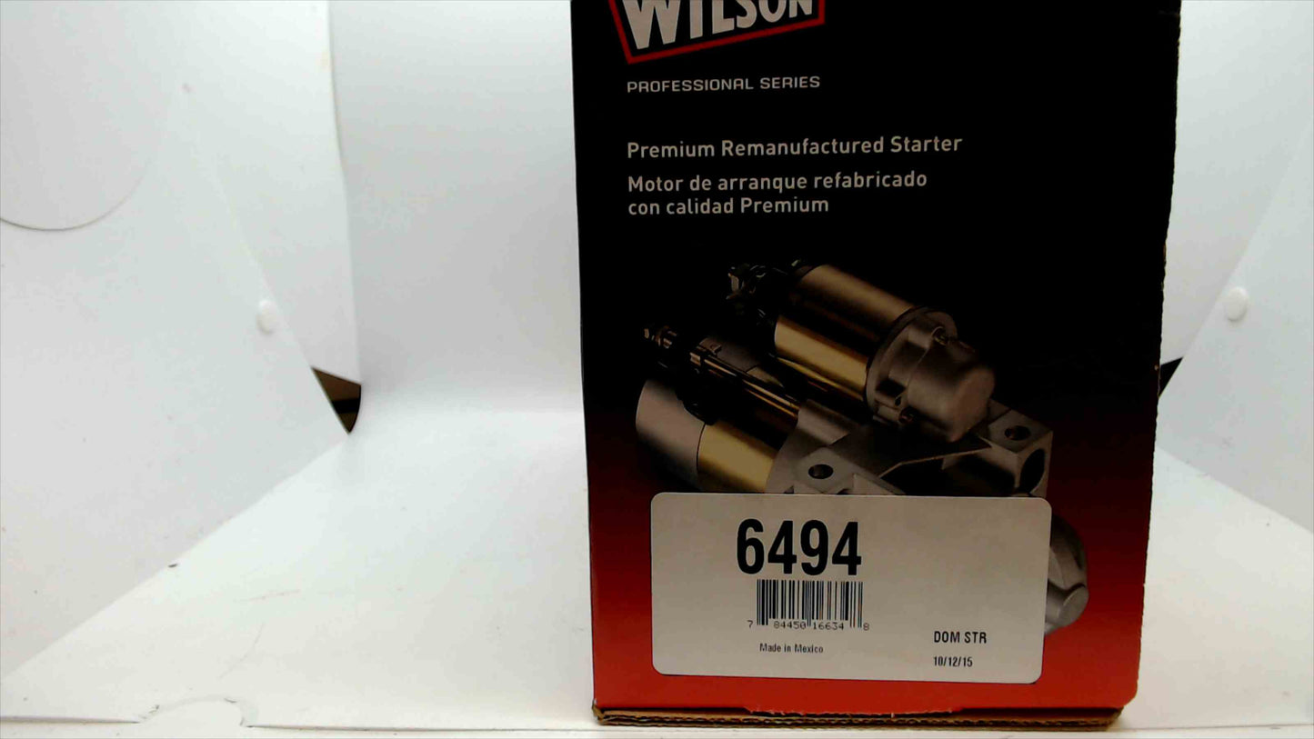 Wilson 6494 Premium Remanufactured Starter Motor – High Quality Replacement