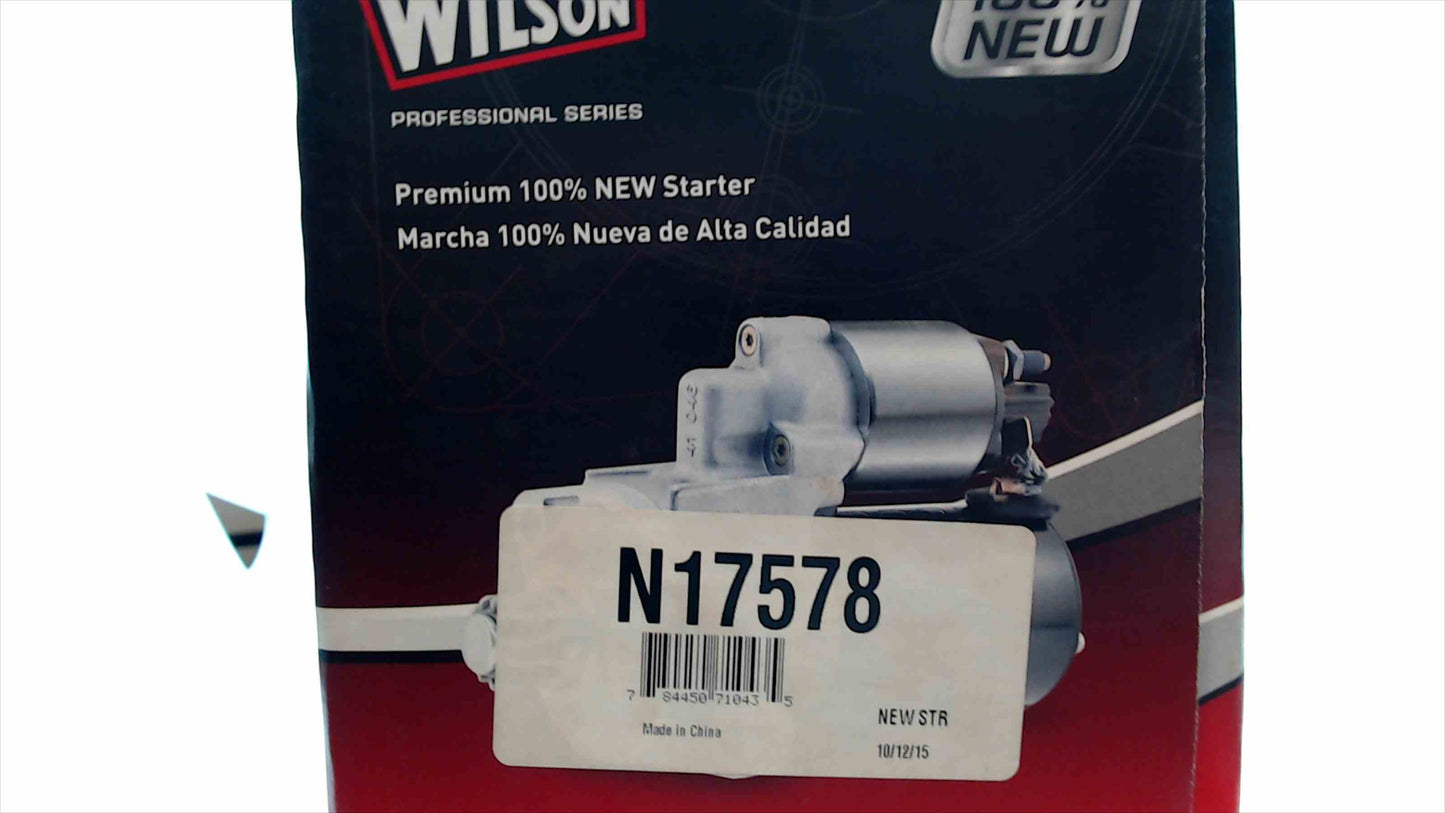 Wilson N17578 Premium 100% New Starter Motor – High Quality Replacement