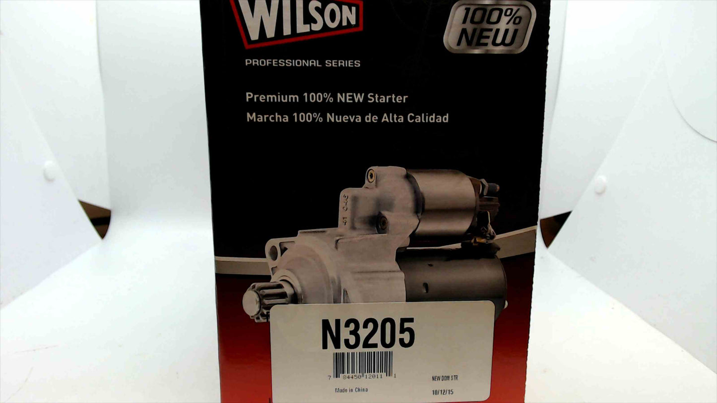 Wilson N3205 Premium 100% NEW Starter Motor – High-Quality OEM Replacement