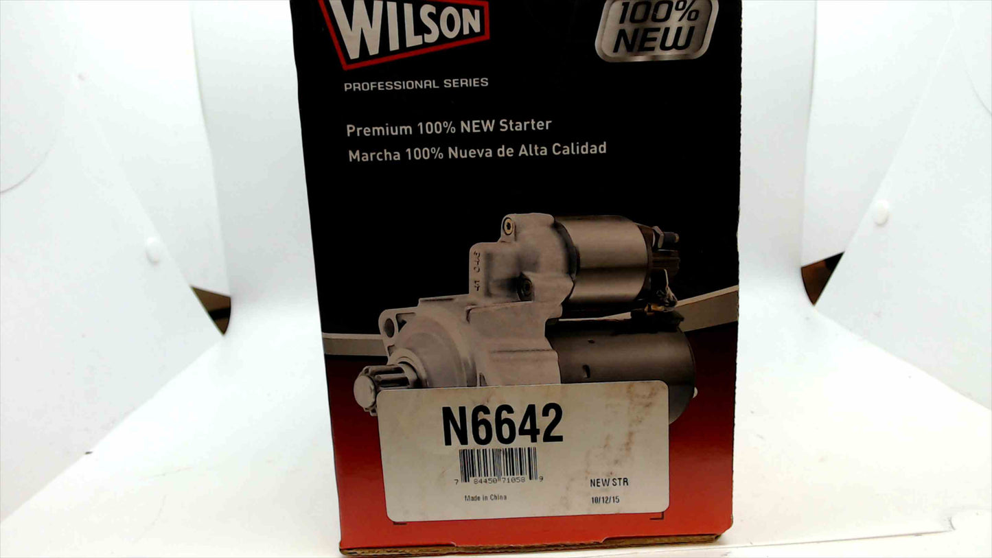 Wilson N6642 Premium 100% NEW Starter Motor – Professional Series