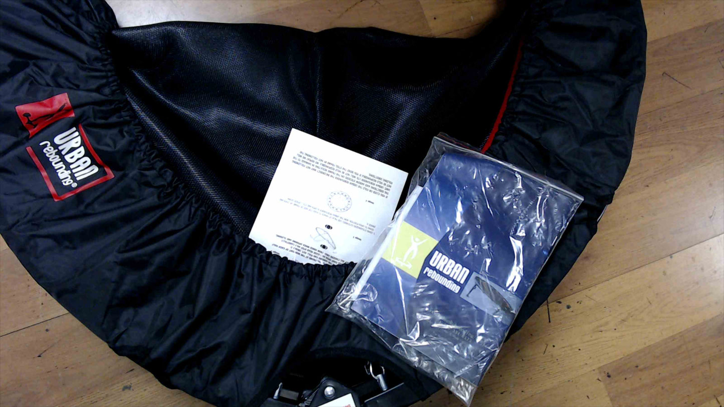 Urban Rebounder Mini Trampoline with Workout DVD – New in Box