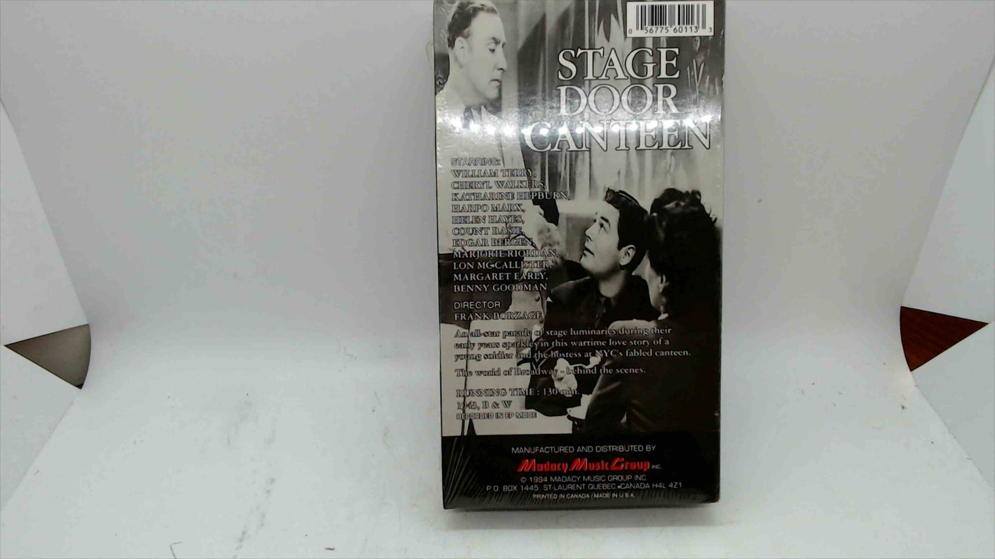 Stage Door Canteen (1943) – Collector’s Edition VHS – Sealed