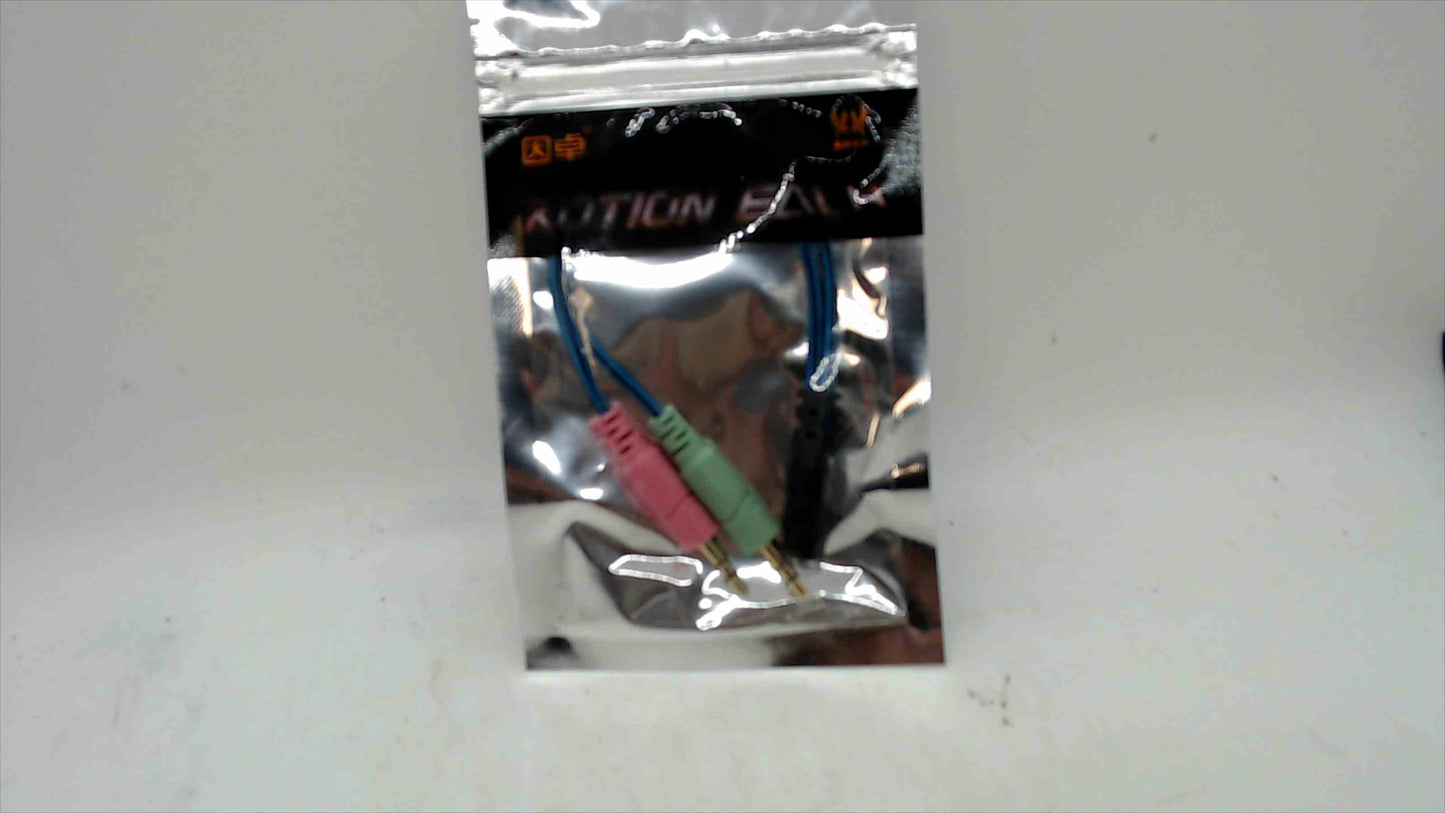 Kotion Each 3.5mm Audio Splitter Adapter (Headset to Mic & Headphone Jacks) – New