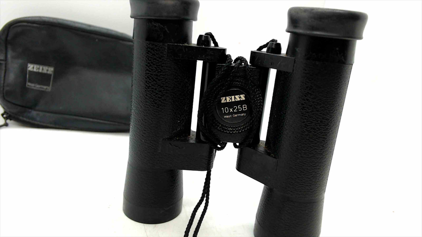 Carl Zeiss 10x25B Compact Binoculars – Made in West Germany with Case
