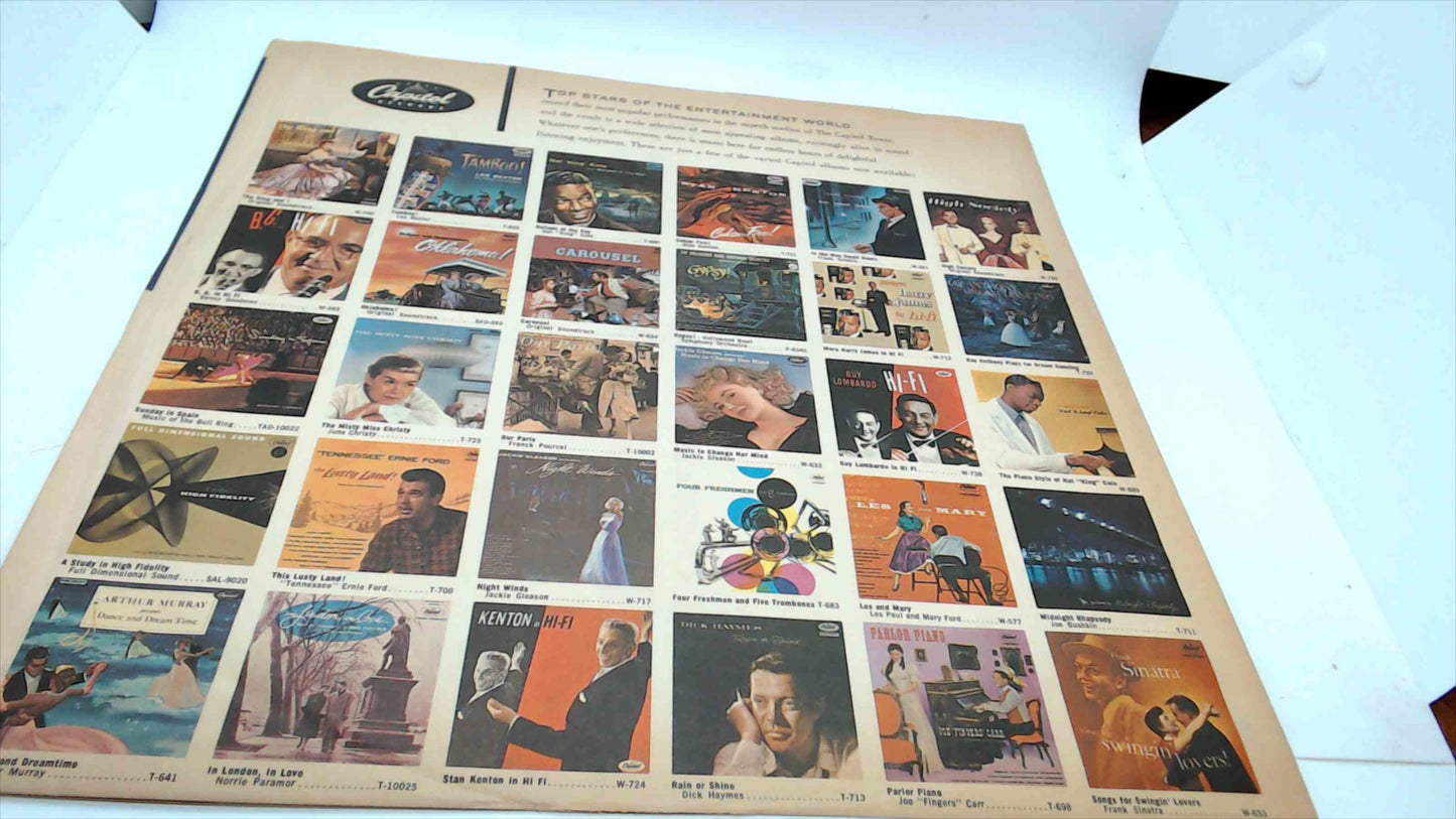 Frank Sinatra – This Is Sinatra! (Capitol Records, 1956, Mono, T-768)