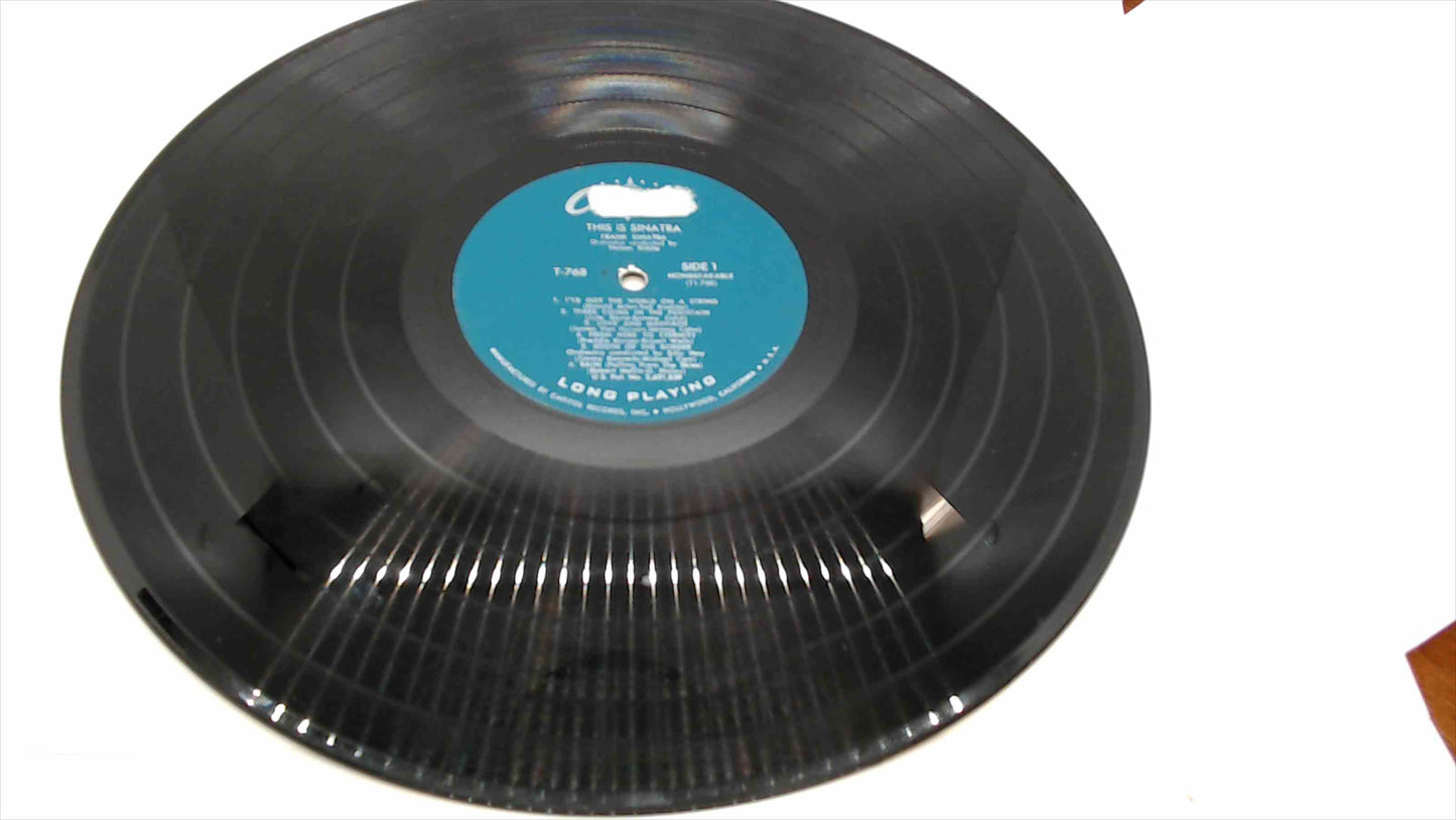 Frank Sinatra – This Is Sinatra! (Capitol Records, 1956, Mono, T-768)