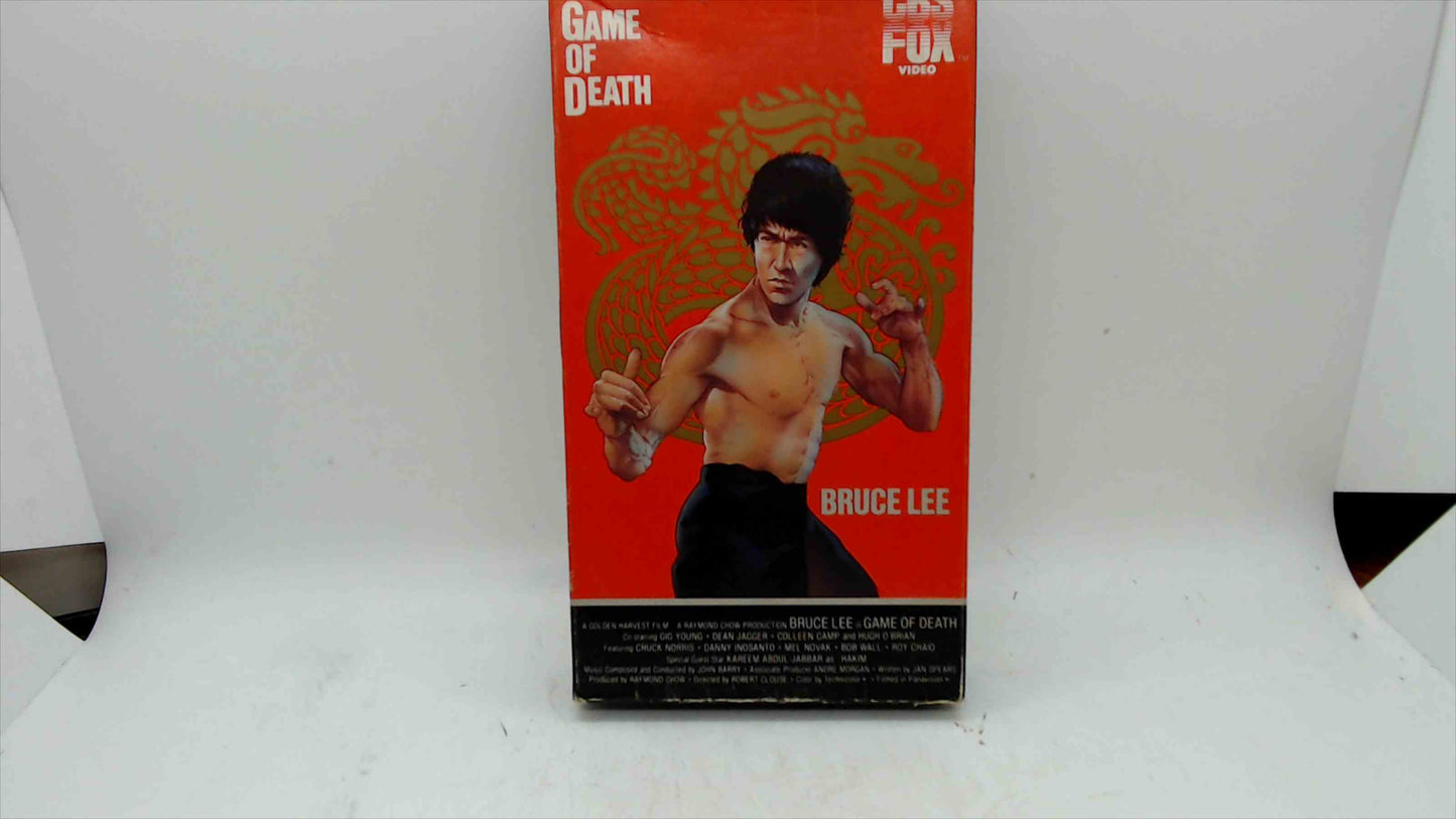 Bruce Lee – Game of Death (VHS, CBS/Fox Video, Martial Arts Classic)